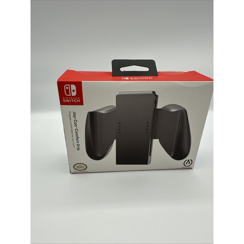 PowerA Joy-Con Comfort Grip Ergonomic Black for Nintendo Switch Controller